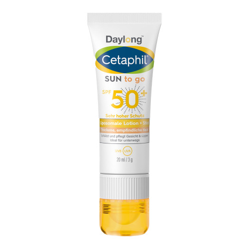 Cetaphil SUN to go Liposomale Lotion und Stick SPF 50+