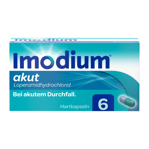 Imodium akut Hartkapseln bei akutem Durchfall