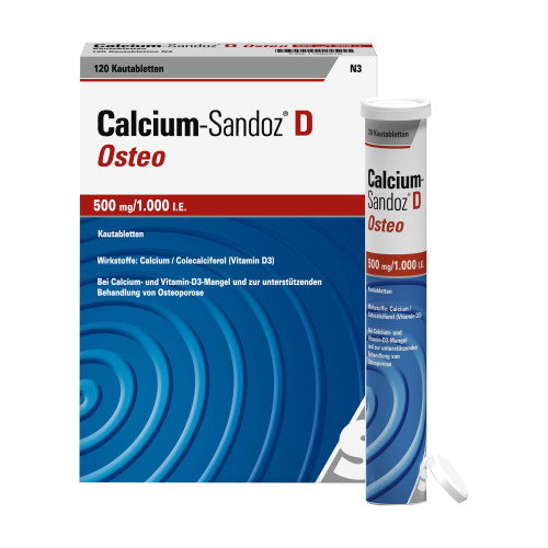 Calcium Sandoz D Osteo Kautabletten