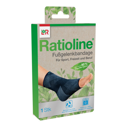 Ratioline Fußgelenkbandage Größe M