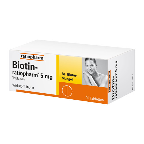 Biotin-ratiopharm 5 mg Tabletten