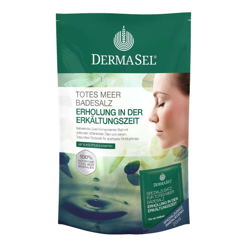 DermaSel Totes Meer Badesalz + Erkältungszeit SPA