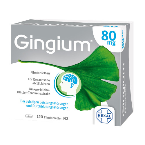 Gingium 80 mg Filmtabletten
