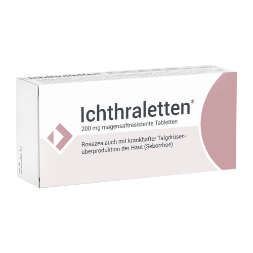 Ichthraletten 200 mg magensaftresistente Tabletten
