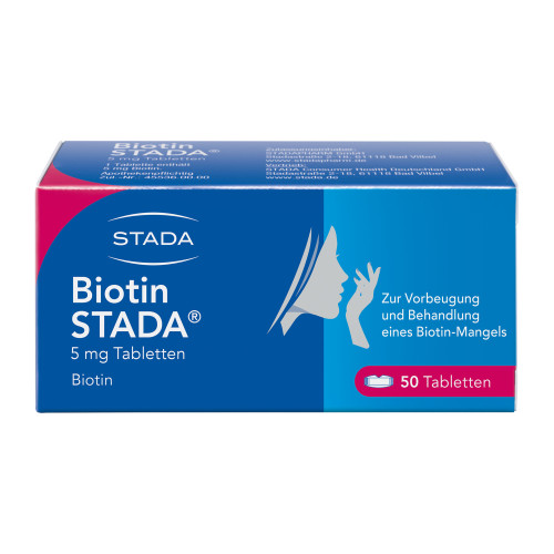 Biotin Stada 5 mg Tabletten