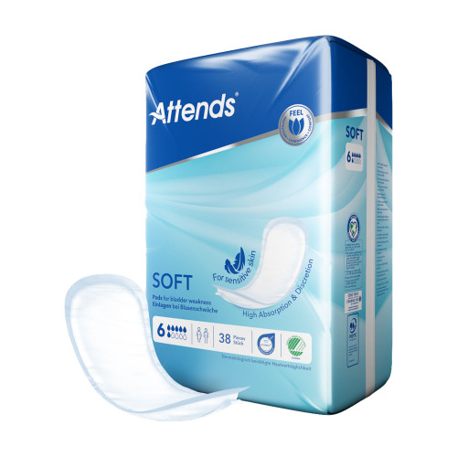 Attends Soft 6 Einlagen