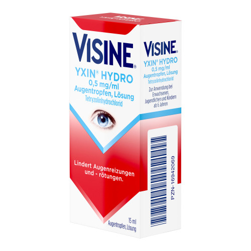 Visine Yxin Hydro 0,5 mg/ml Augentropfen