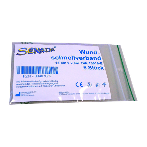Senada Wundschnellverband 2x 18 cm
