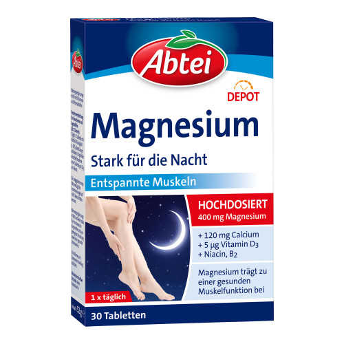 Abtei Magnesium Stark für die Nacht DEPOT-Tabletten