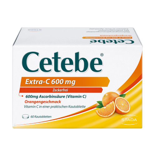 Cetebe Extra-C 600 mg Kautabletten