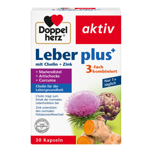 Doppelherz aktiv Leber plus Kapseln