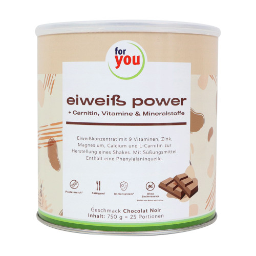 For you eiweiß power Chocolat Noir