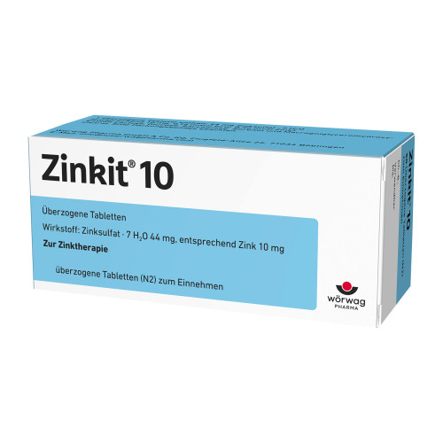 Zinkit 10 überzogene Tabletten
