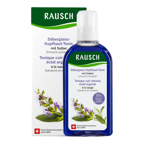Rausch Silberglanz-Kopfhaut-Tonic mit Salbei