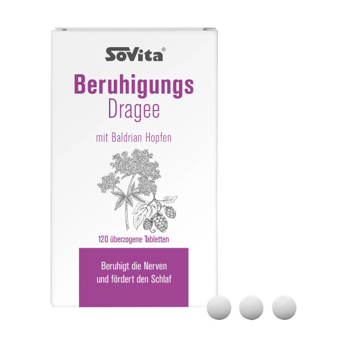 Sovita Beruhigungs Dragee mit Baldrian Hopfen
