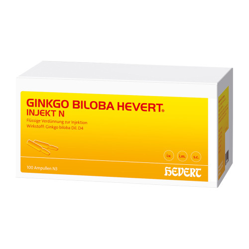 Ginko biloba Hevert injekt N Ampullen
