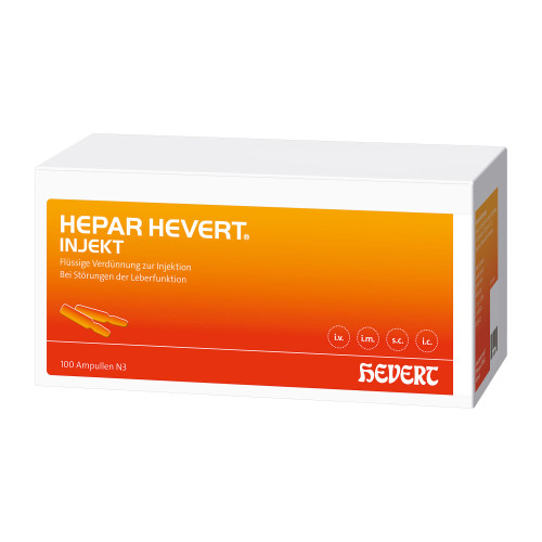 Hepar Hevert injekt Ampullen