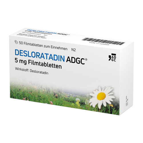 Desloratadin-Adgc 5 mg Filmtabletten