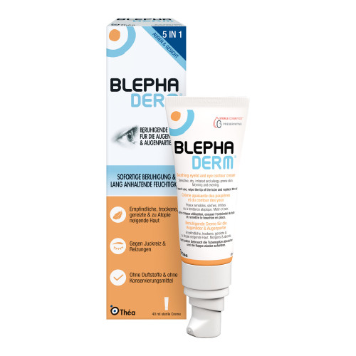 Blephaderm Augencreme steril