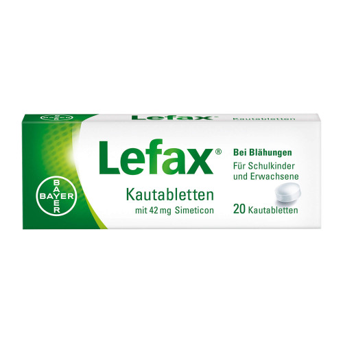 Lefax Kautabletten bei Blähungen
