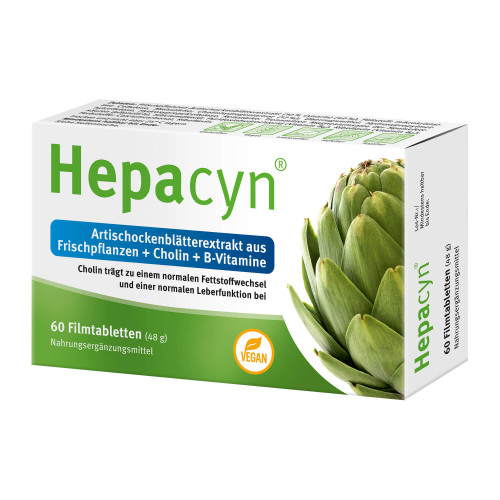 Hepacyn Artischocke Cholin Filmtabletten