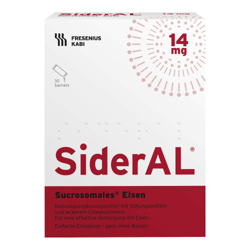 SiderAL Eisen 14 mg Granulat Cola