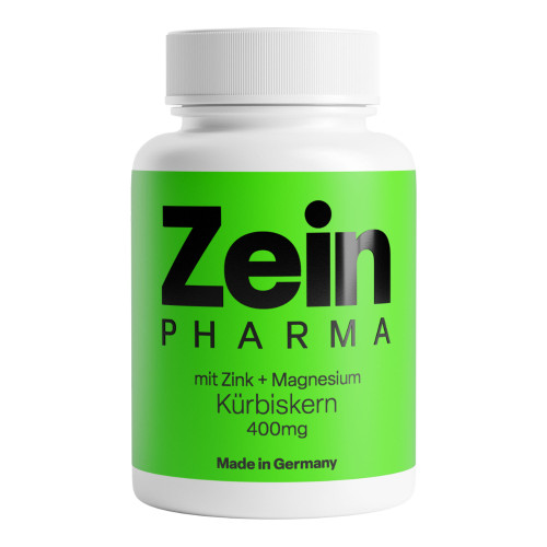 ZeinPharma Kürbiskern 400mg mit Zink + Magnesium Kapseln