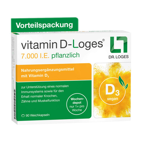 Vitamin D-Loges 7.000 I.E. pflanzlich