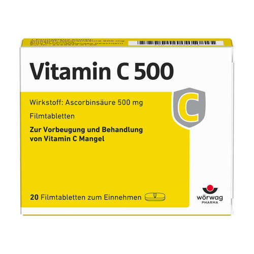 Vitamin C 500 Filmtabletten