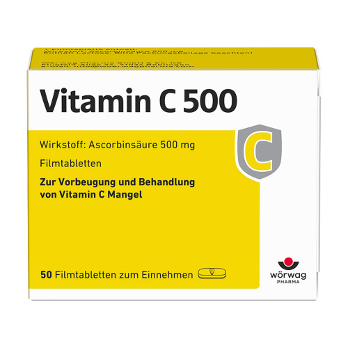 Vitamin C 500 Filmtabletten