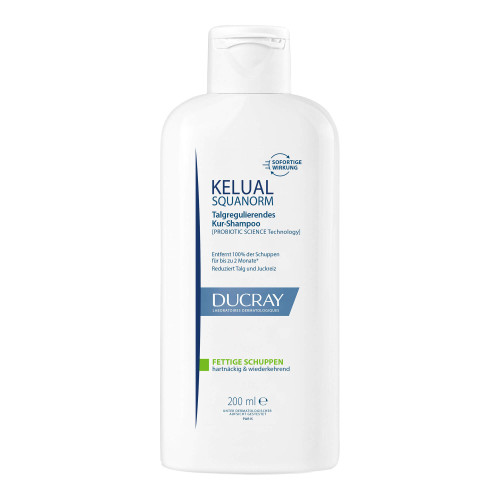 Ducray Kelual Squanorm Shampoo Fettige Schuppen
