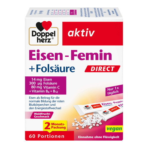 Doppelherz aktiv Eisen-Femin DIRECT Sticks