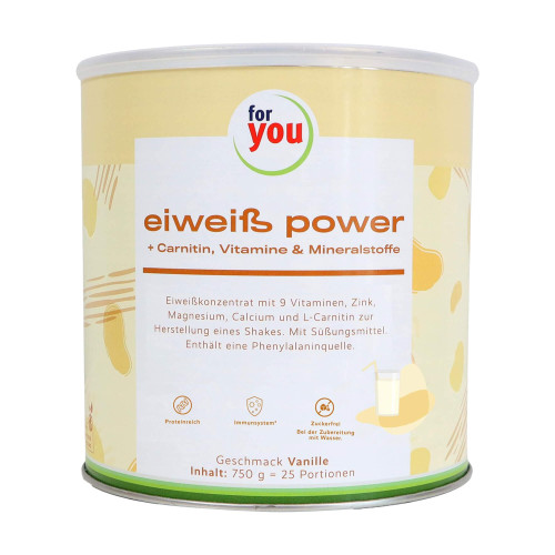 For you eiweiß power Vanille