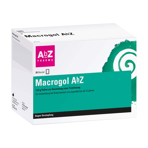 Macrogol AbZ Pulver bei Verstopfungen