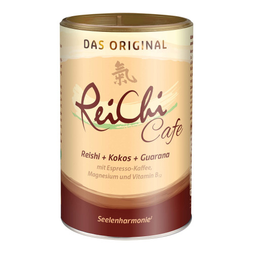 ReiChi Cafe Reishi-Pilz Espresso-Kaffee Kokos vegan