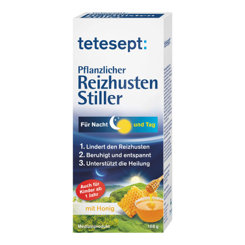 Tetesept Pflanzlicher Reizhusten Stiller zum Einnehmen
