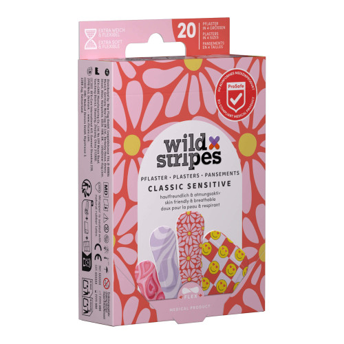 Wild Stripes Sensitive Pflaster - Pastel Fun