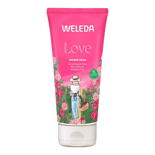 Weleda Love Shower Cream Rose