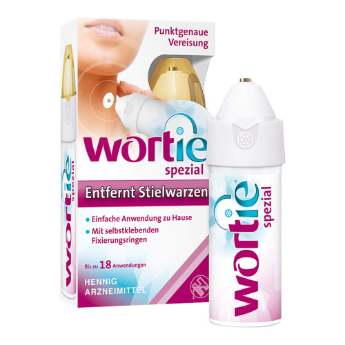 Wortie spezial gegen Stielwarzen