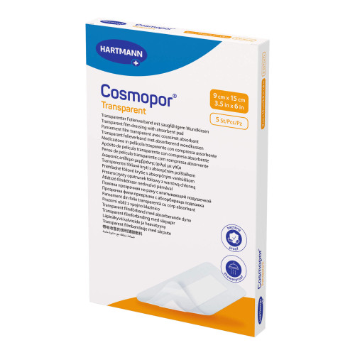 Cosmopor transparent Folienverband 9x15 cm