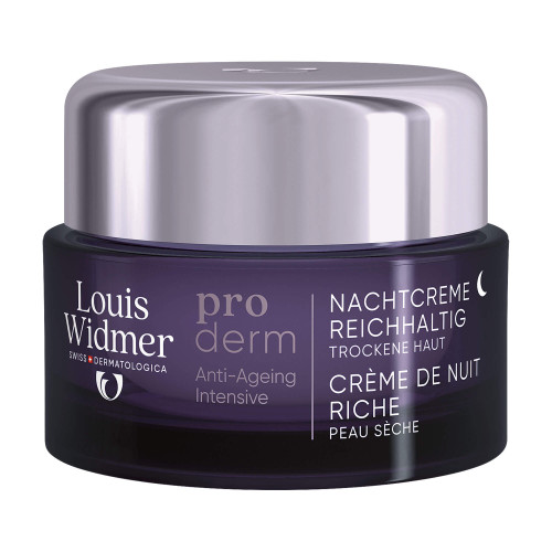 Widmer proderm Nachtcreme Reichhaltig leicht parfümiert