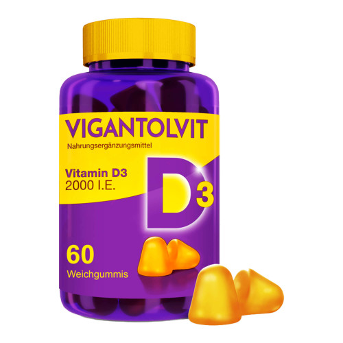 Vigantolvit 2000 I.E. Vitamin D3 Weichgummis