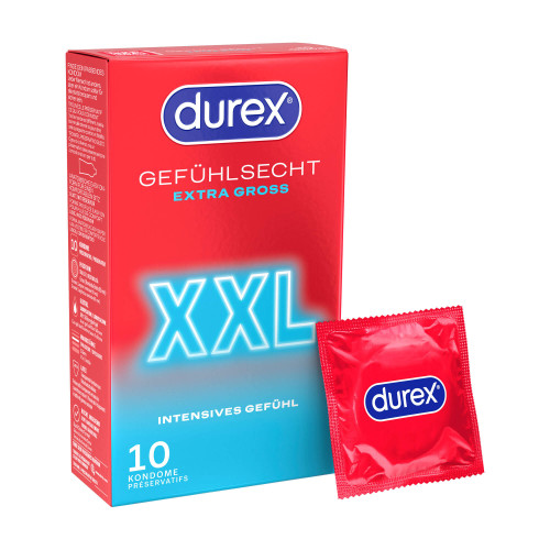 Durex Gefühlsecht XXL Kondome
