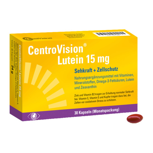 CentroVision Lutein 15 mg Kapseln