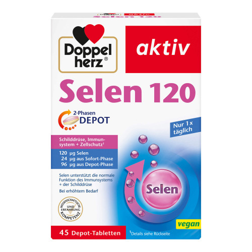 Doppelherz aktiv Selen 120 2-Phasen Depot-Tabletten