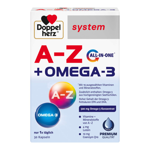 Doppelherz system A-Z+Omega-3 all-in-one Kapseln
