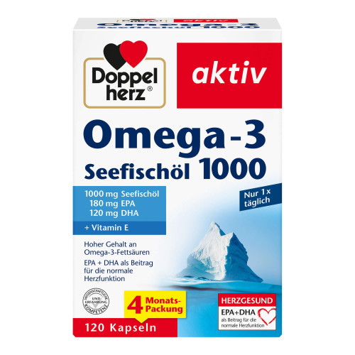 Doppelherz aktiv Omega-3 Seefischöl 1000 Kapseln