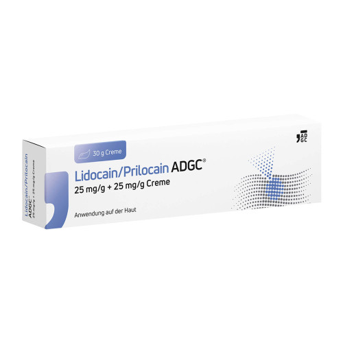 Lidocain/Prilocain Adgc 25 mg/g Creme