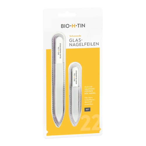 Bio-H-Tin Glas-Nagelfeile Set