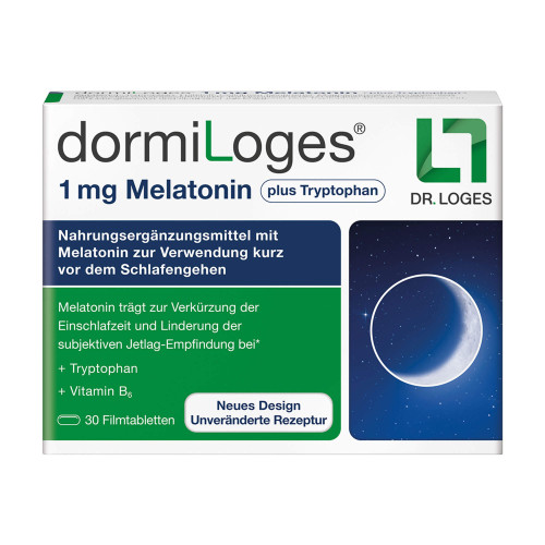 DormiLoges Melatonin plus Tryptophan Filmtabletten